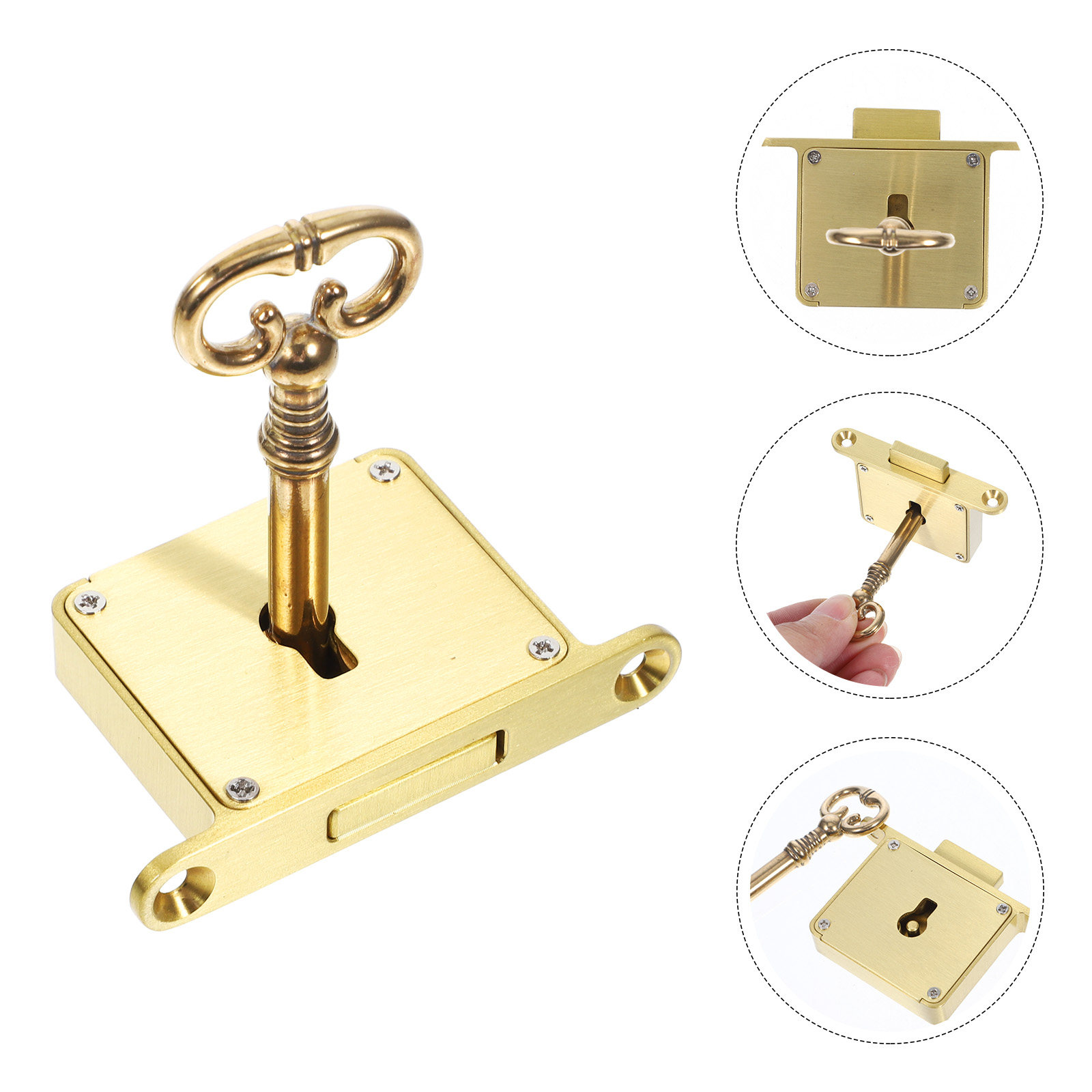 Lockbox Key Secure - Комплект из 1 прочного латунного замка