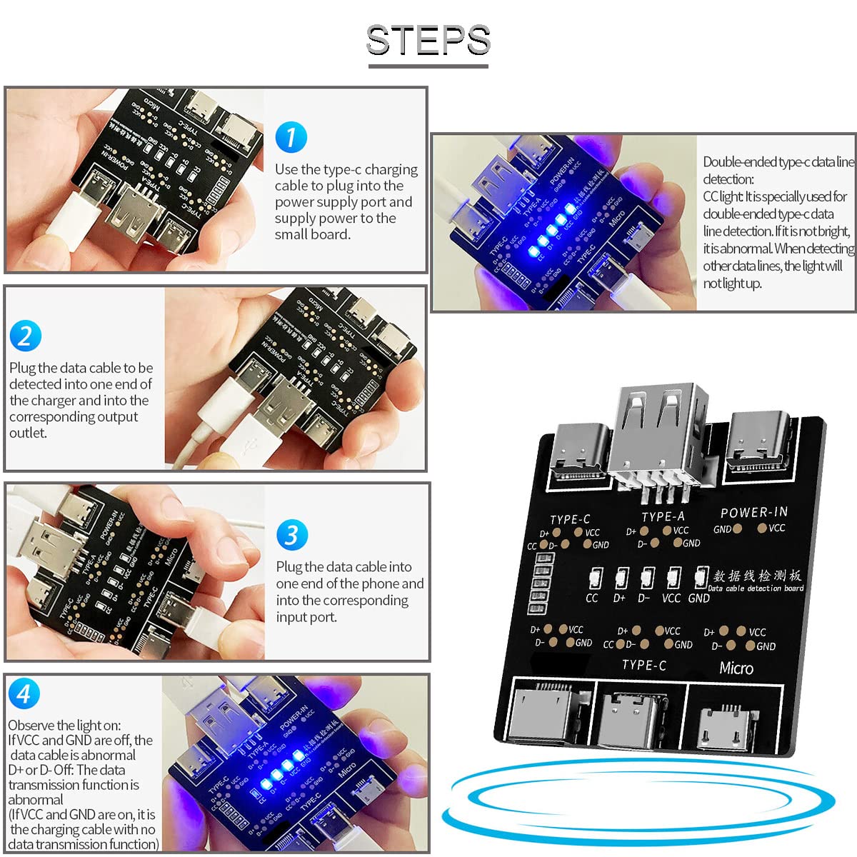 Плата обнаружения кабеля перед – обзор и цена Co Detector Plug