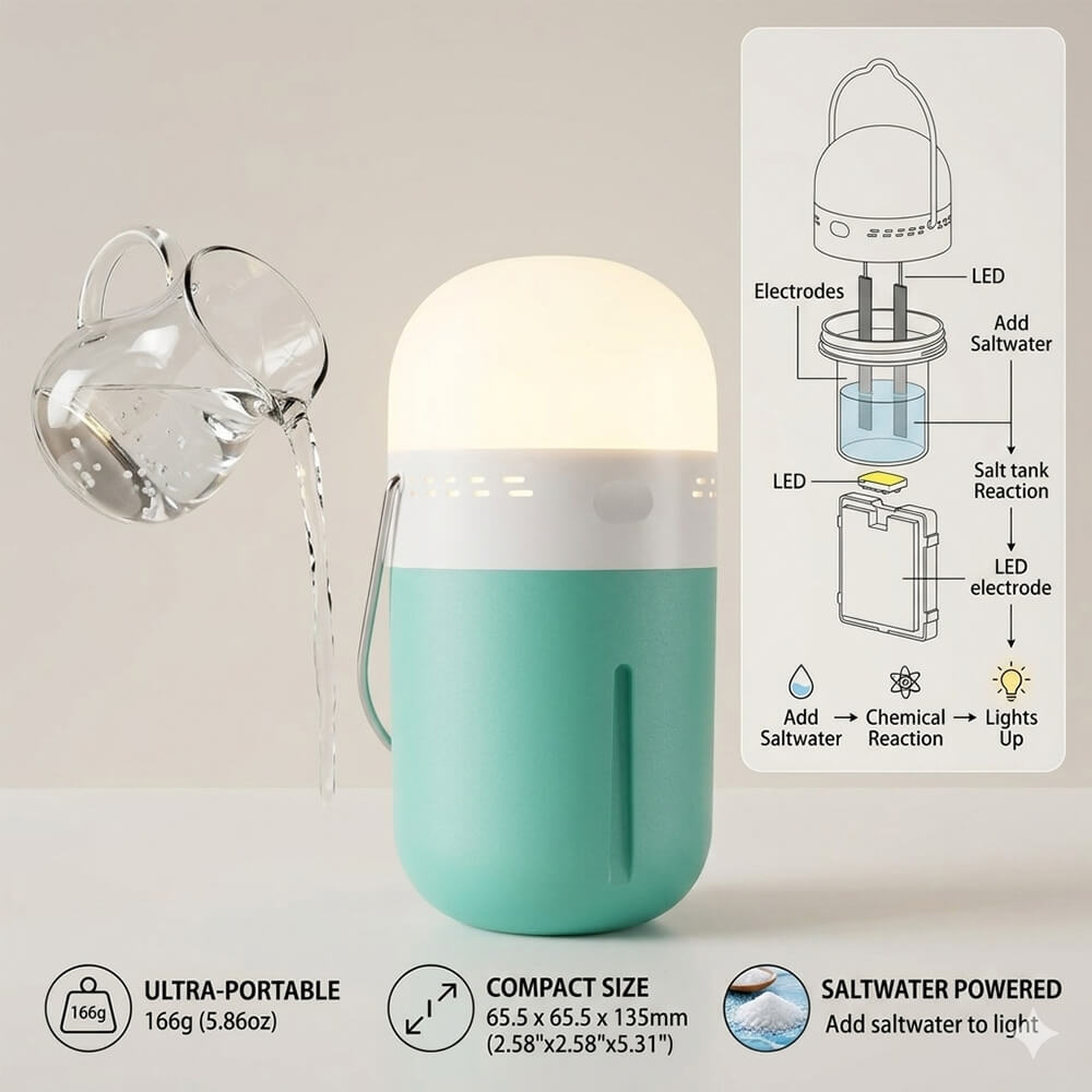 Портативная лампа на основе со – обзор и цена Power Outage Light
